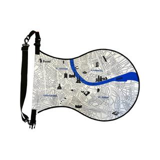 Wickelfisch Medio Mappa città Basilea Borsa per nuoto, impermeabile
 