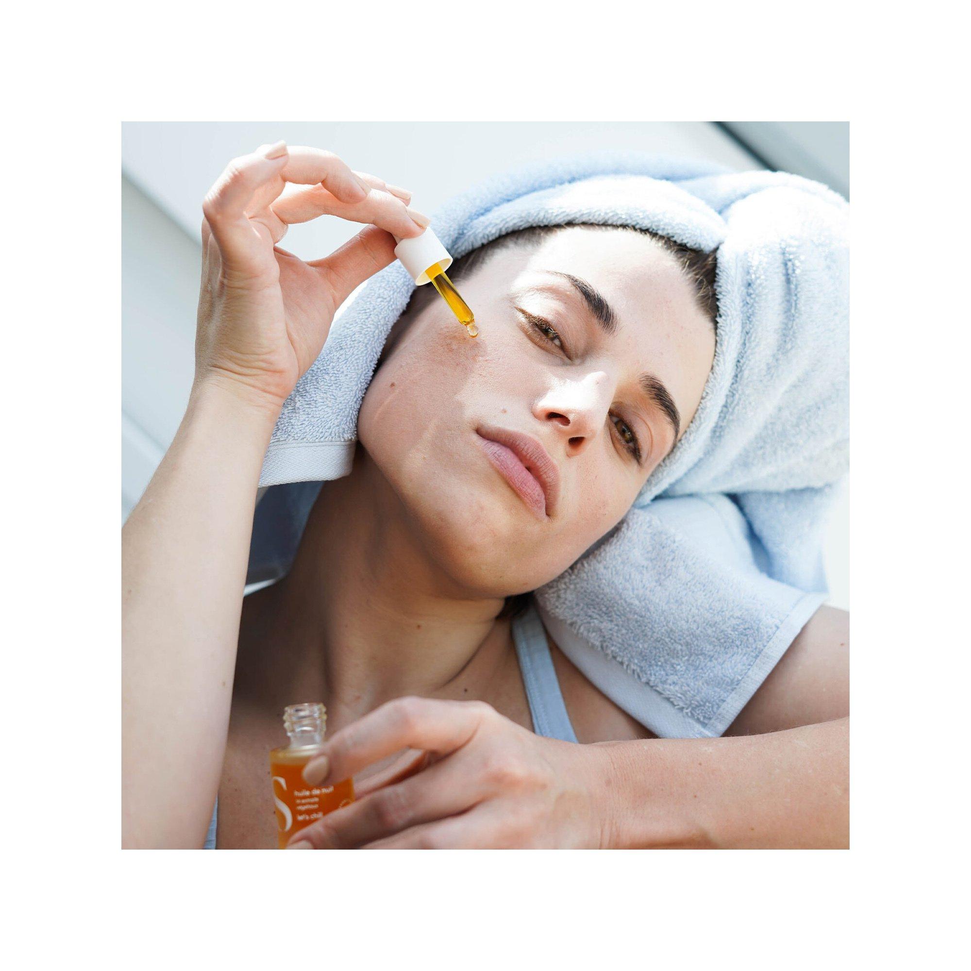 SEASONLY  Olio da notte - Trattamento viso nutriente 