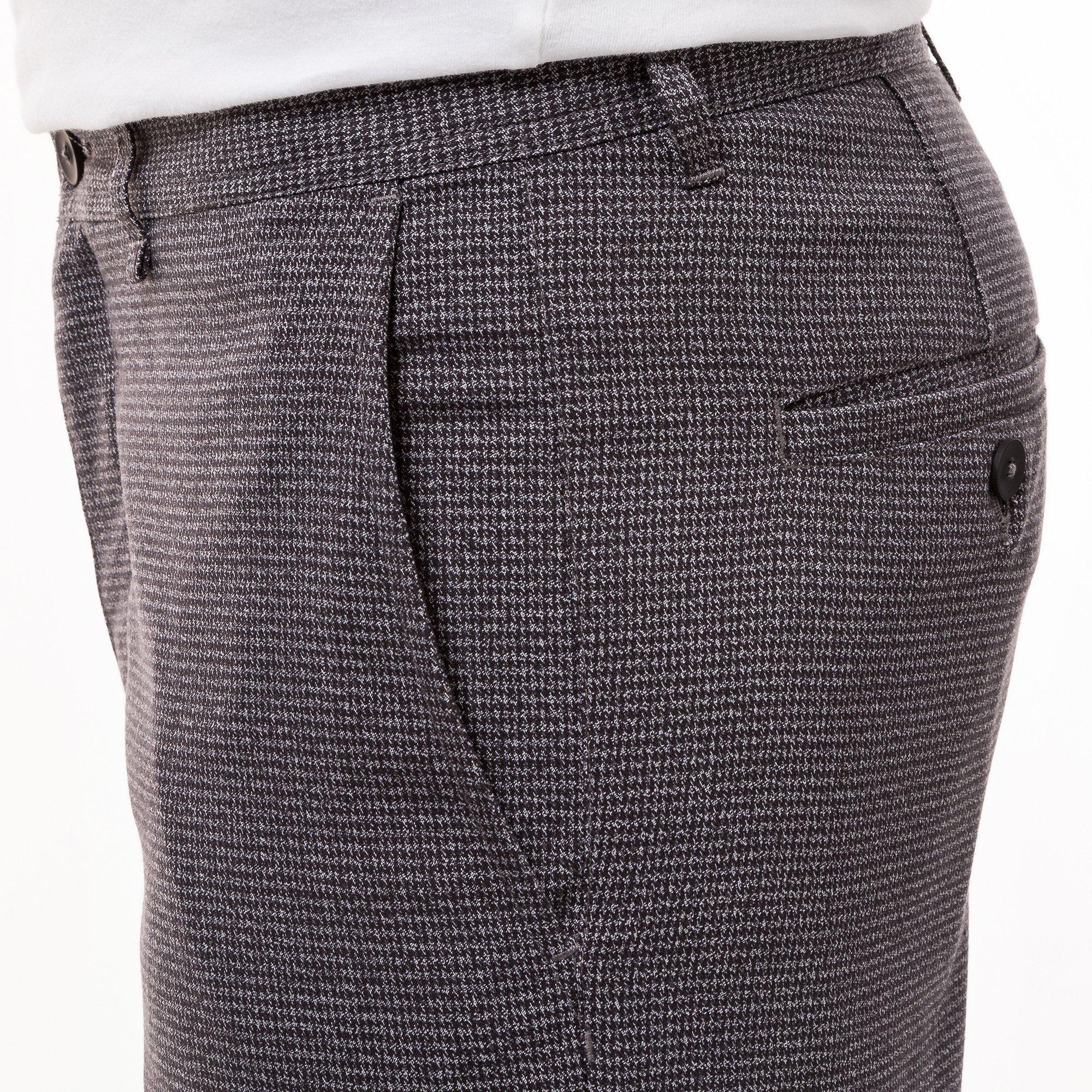 Manor Man Pantaloni lunghi Slim Fit Pied-de-poule  