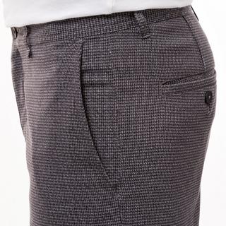 Manor Man Lange Slim Fit Hose Hahnentritt  
