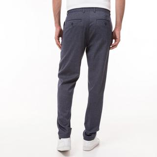 Manor Man Lange Slim Fit Hose Hahnentritt  