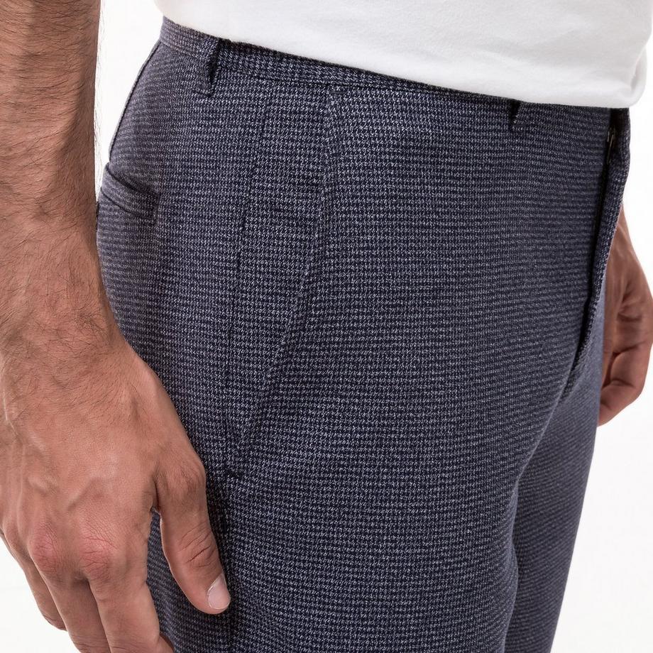 Manor Man Lange Slim Fit Hose  