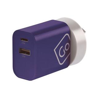 Go Travel Caricabatterie universale a doppia porta USB-A e USB-C  