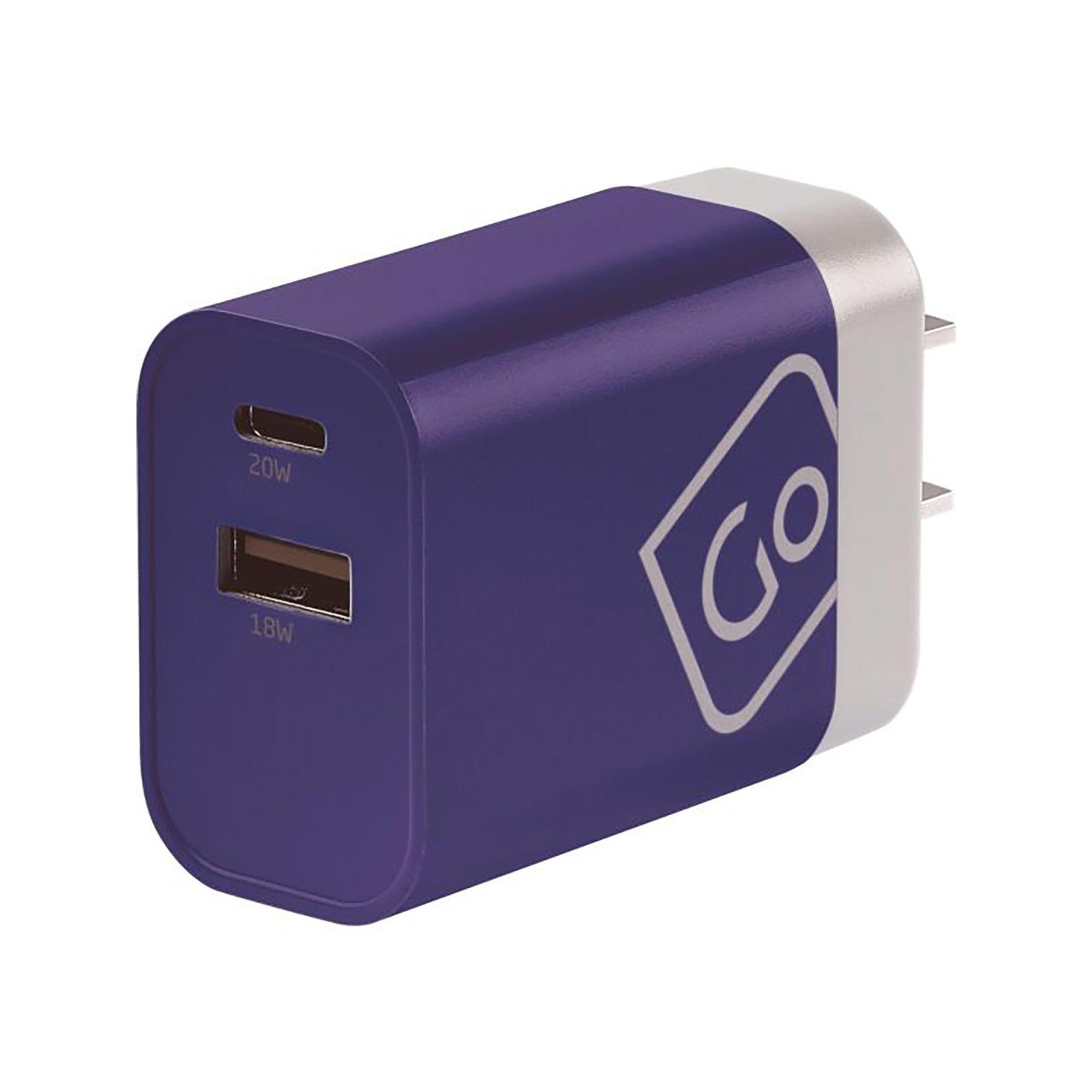 Go Travel Caricabatterie universale a doppia porta USB-A e USB-C  