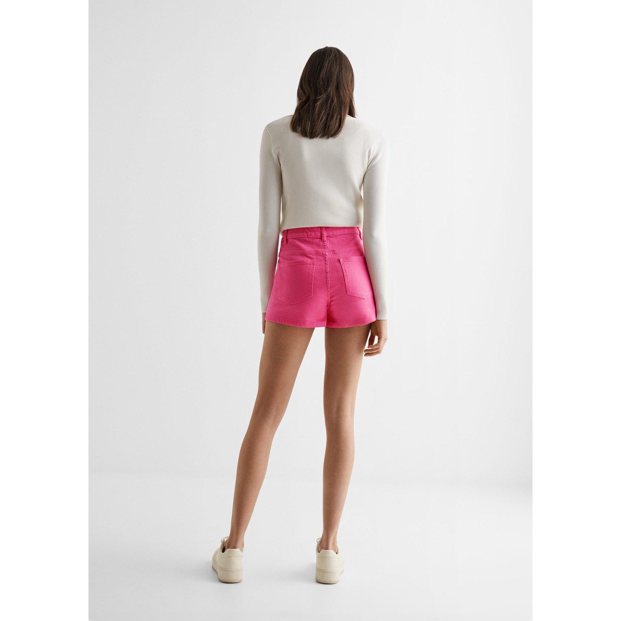 MANGO Teen Shorts  Fuchsia