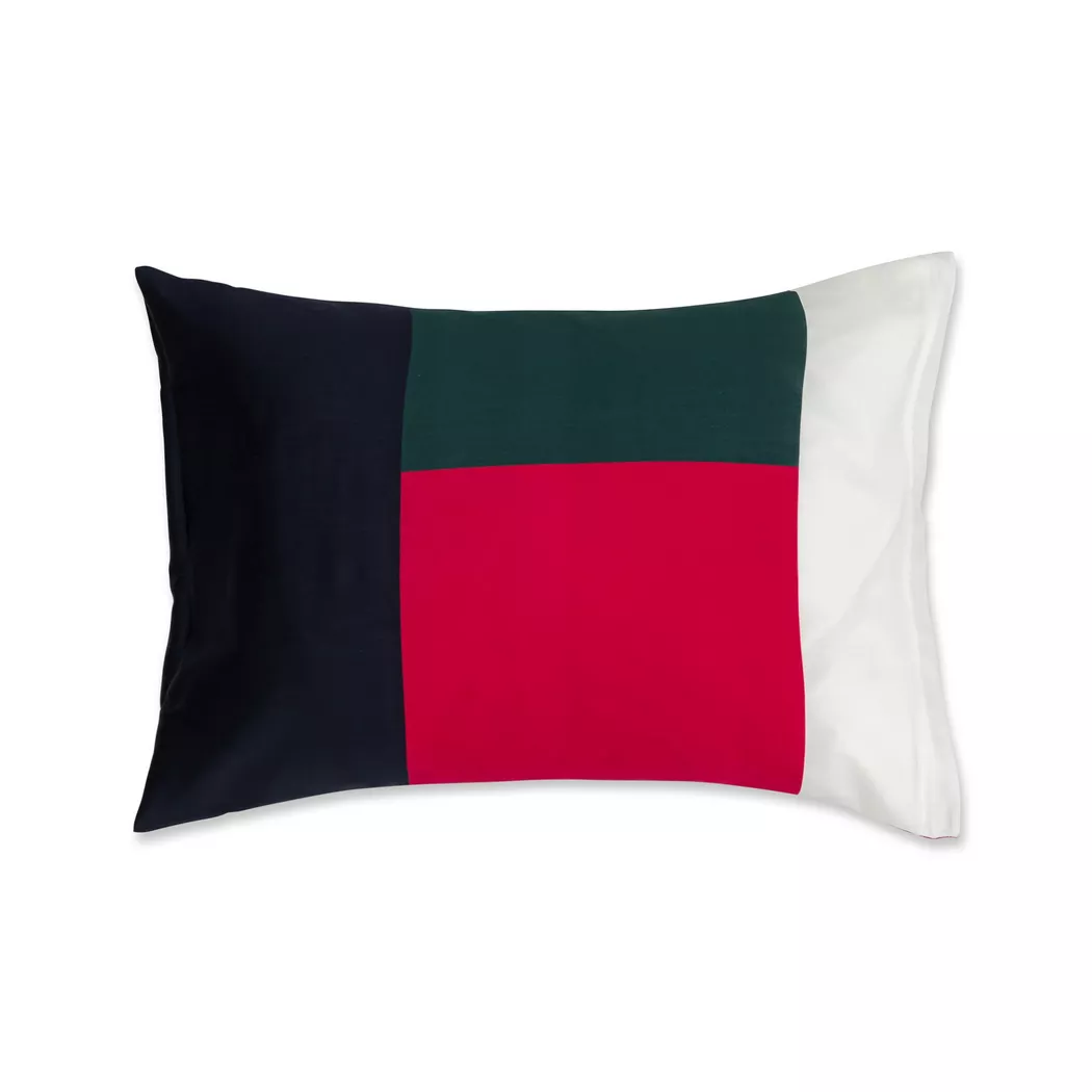 Manor - Kissenbezug, Mira Color Block Kissenbezug, 50 x 90 cm, Multicolor