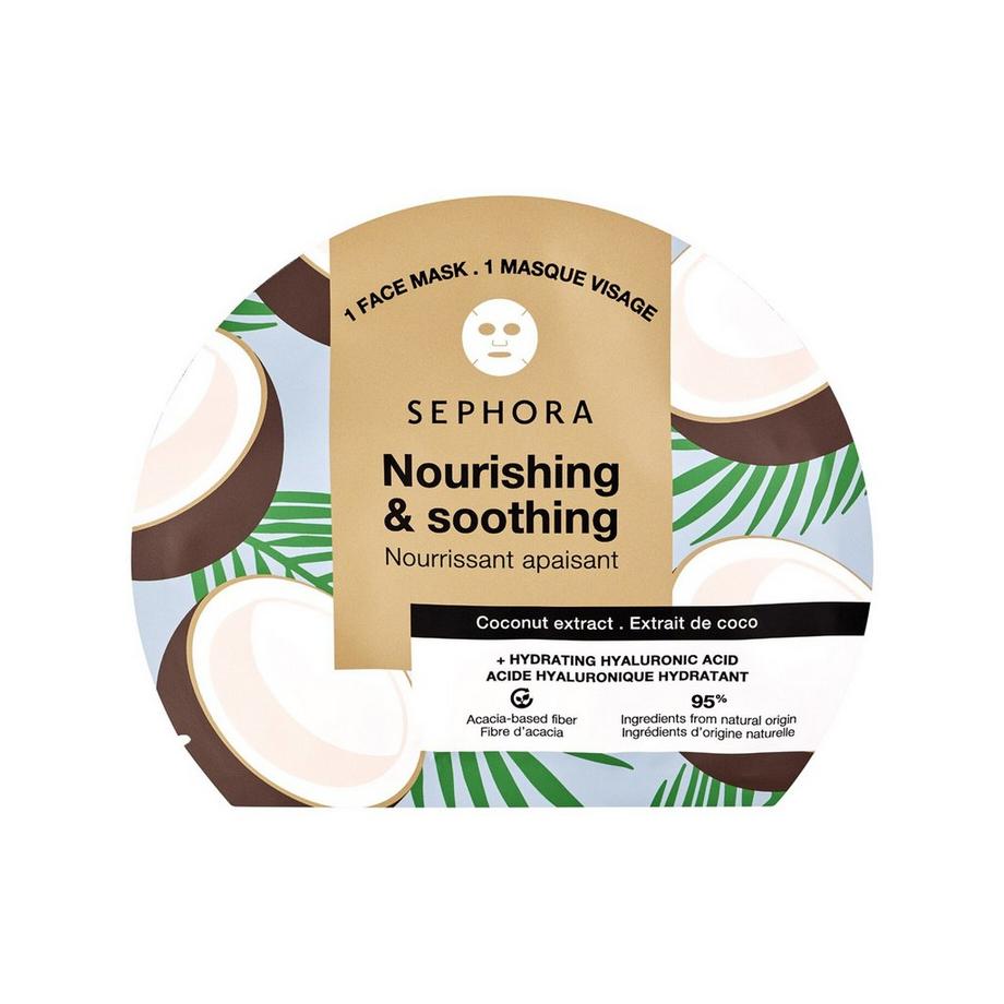 SEPHORA  Masque aux Extraits de Fruits et Acide Hyaluronique - Masque Tissu Visage 