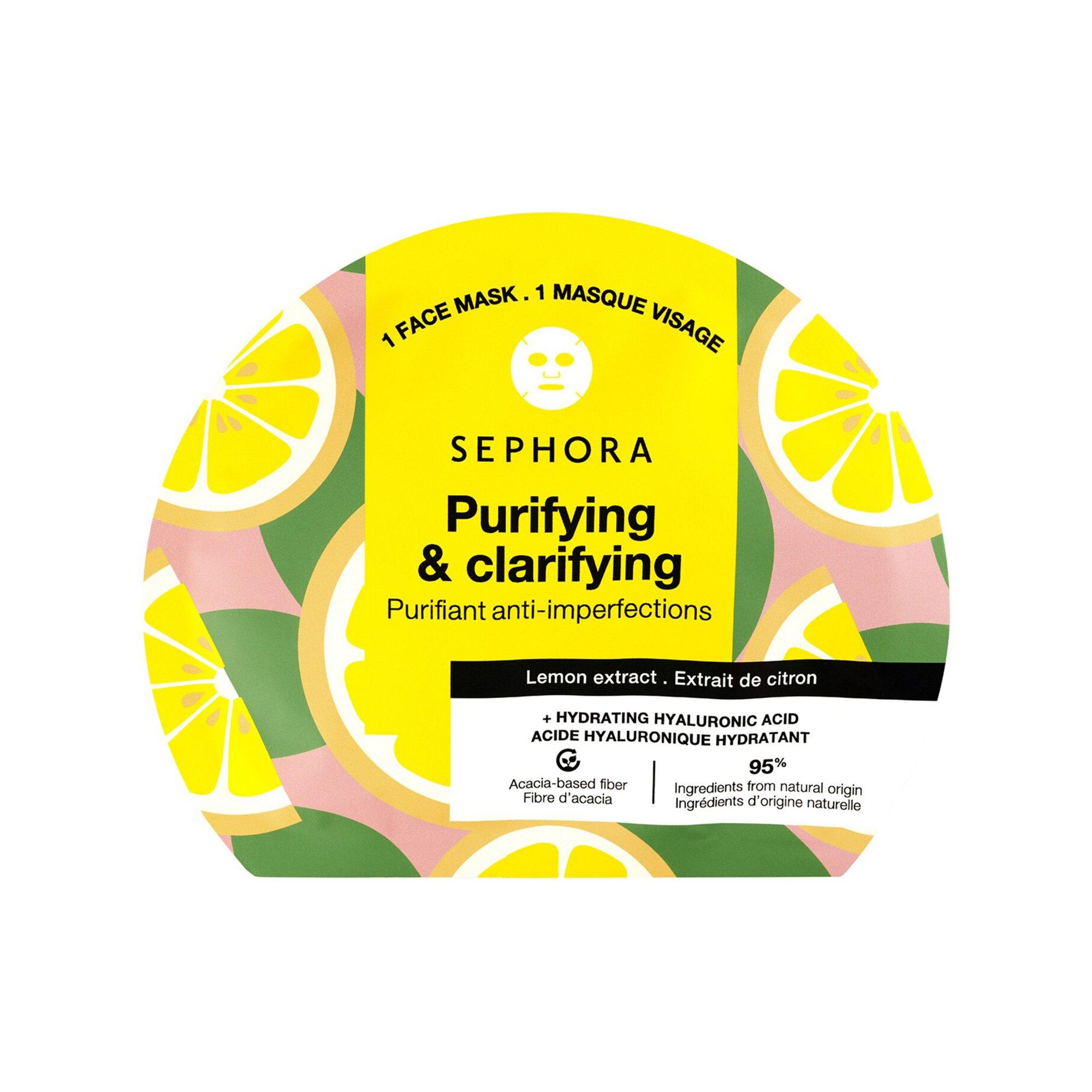 SEPHORA  Maschera agli estratti di frutta e acido ialuronico - Maschere viso in tessuto 