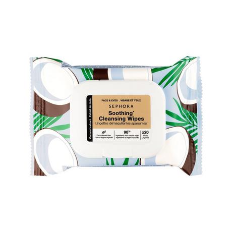 SEPHORA LINGETTES DEMAQ-23 ALOE Salviette struccanti - Estratti di frutta e piante + lozione micellare 