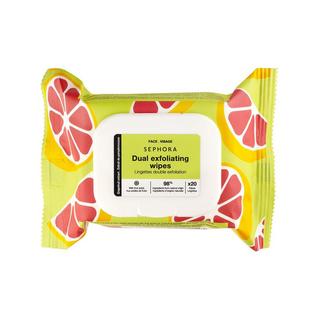 SEPHORA  Lingettes double exfoliation - Grapefruit-Extrakt + Fruchtsäuren 