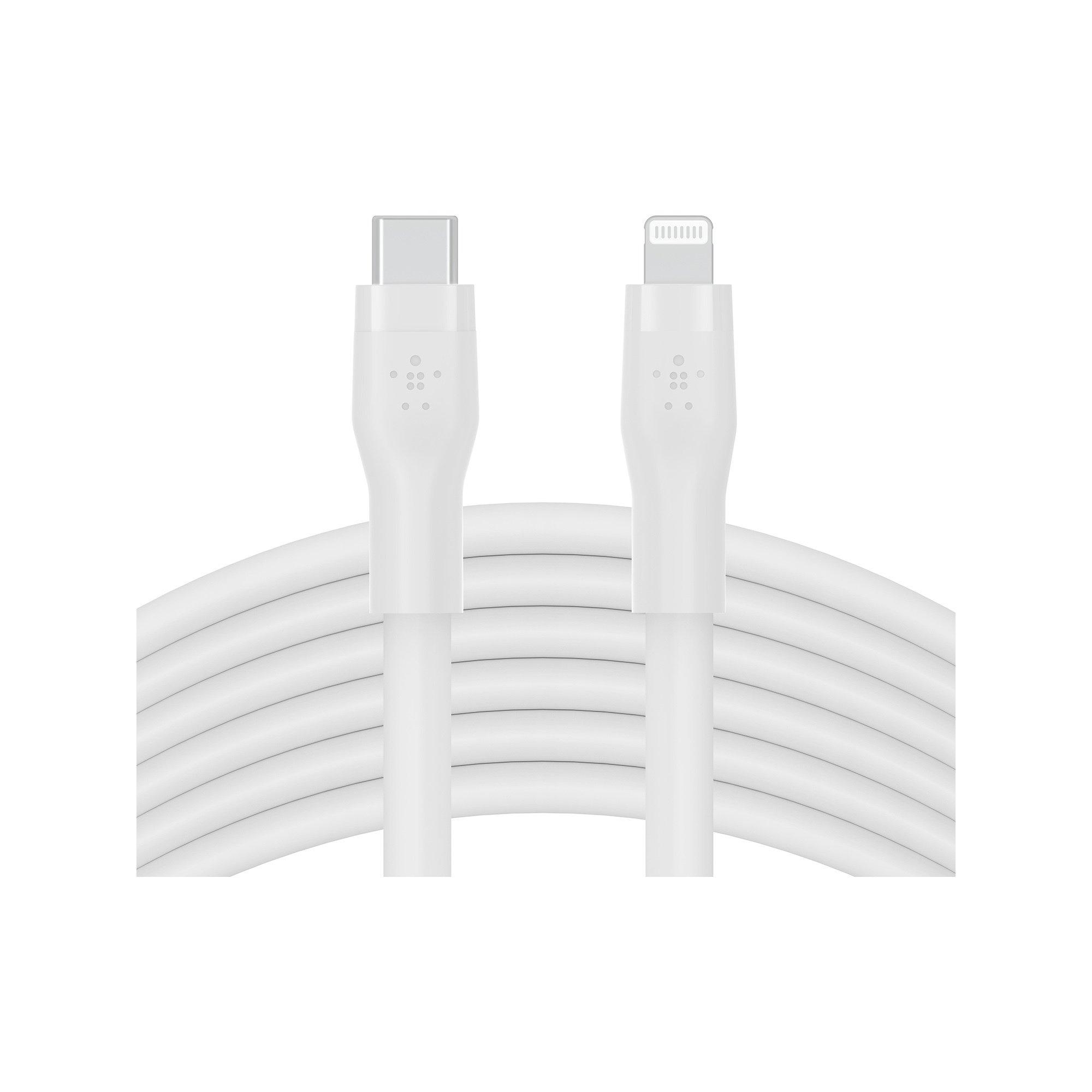 belkin Boost Charge Flex USB-C to Lightning Cable, 3m Câble Lightning-USB 