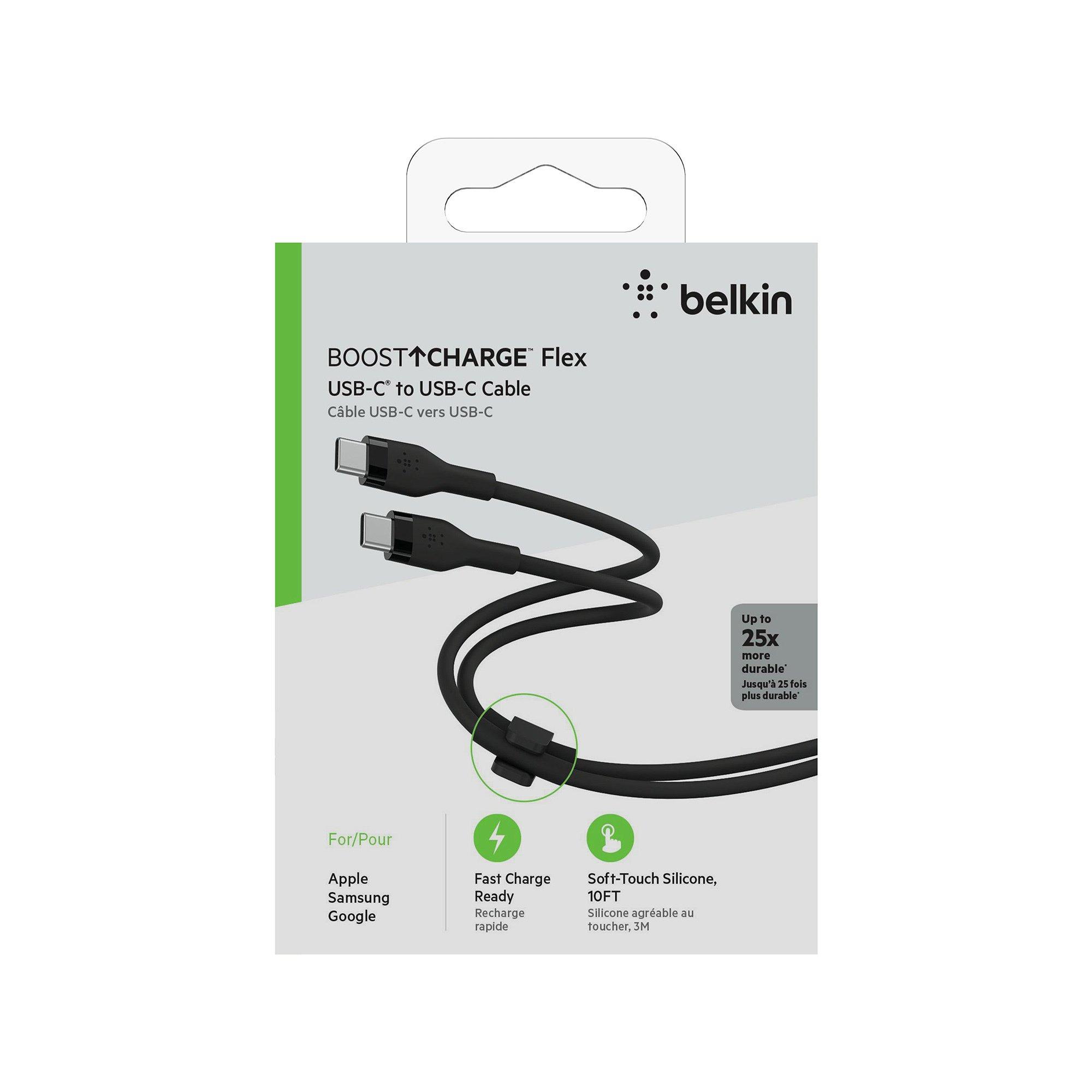 belkin Boost Charge Flex USB-C to USB-C Cable, 3m Cavo USB-C di ricarica/sync 