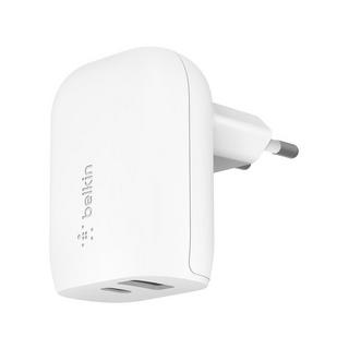 belkin Boost Charge 37W USB-C USB-A Dual Wall Charger Adaptateur secteur USB 