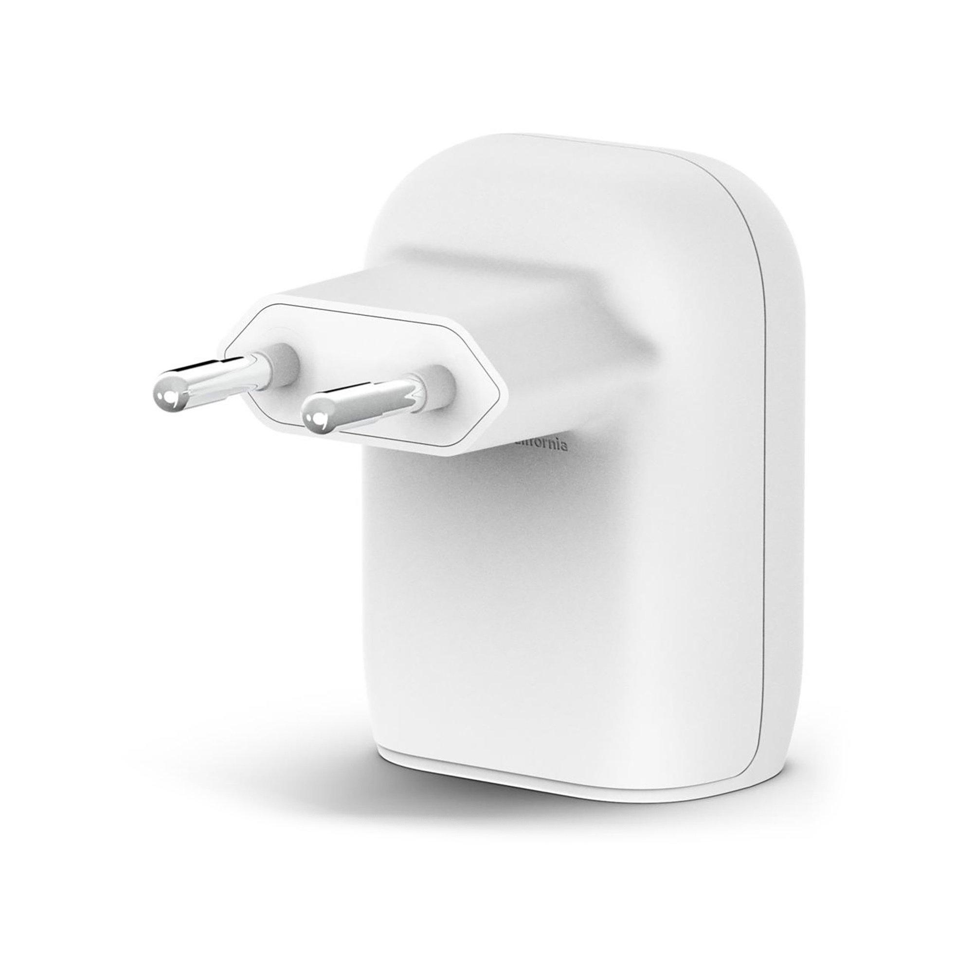 belkin Boost Charge 37W USB-C USB-A Dual Wall Charger Adaptateur secteur USB 