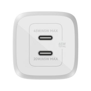 belkin Boost Charge Pro Dual USB-C Wall Charger 65W Stromadapter USB 