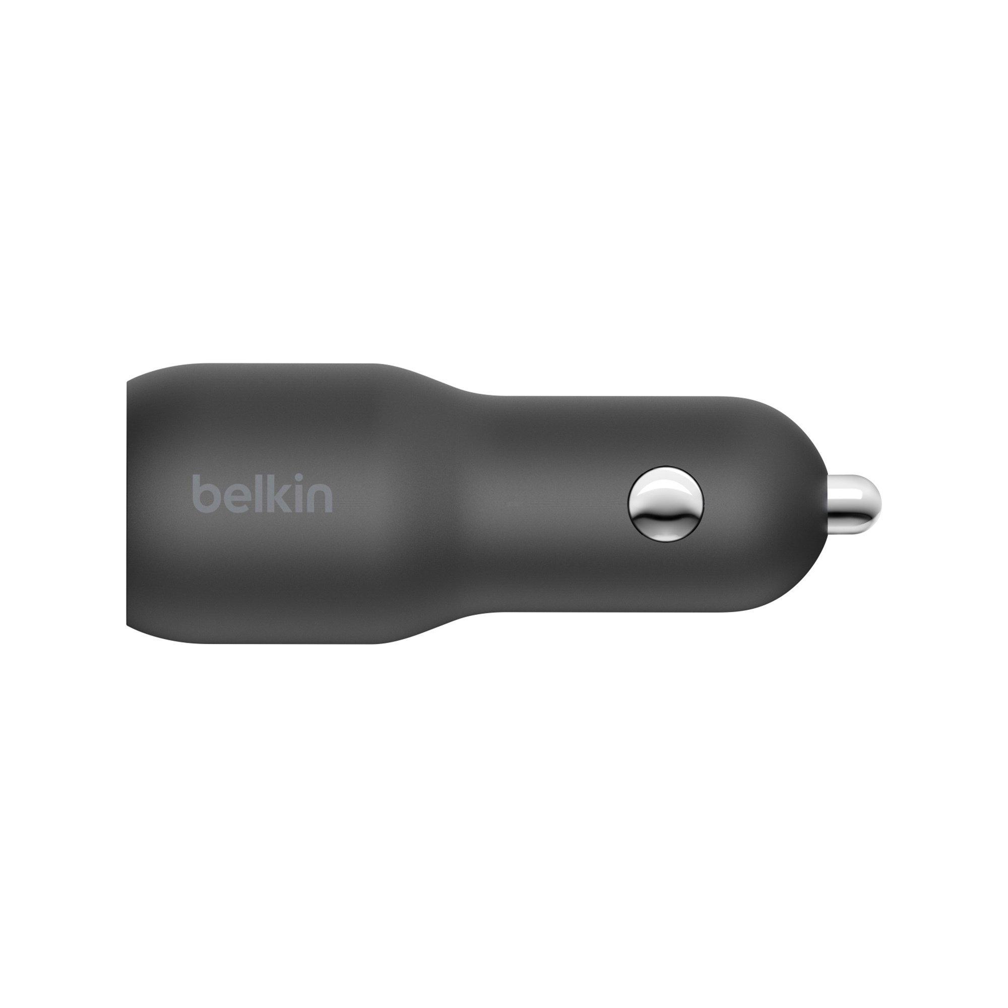 belkin Boost Charge 37W USB-C USB-A Car Charger Adaptateur secteur USB 