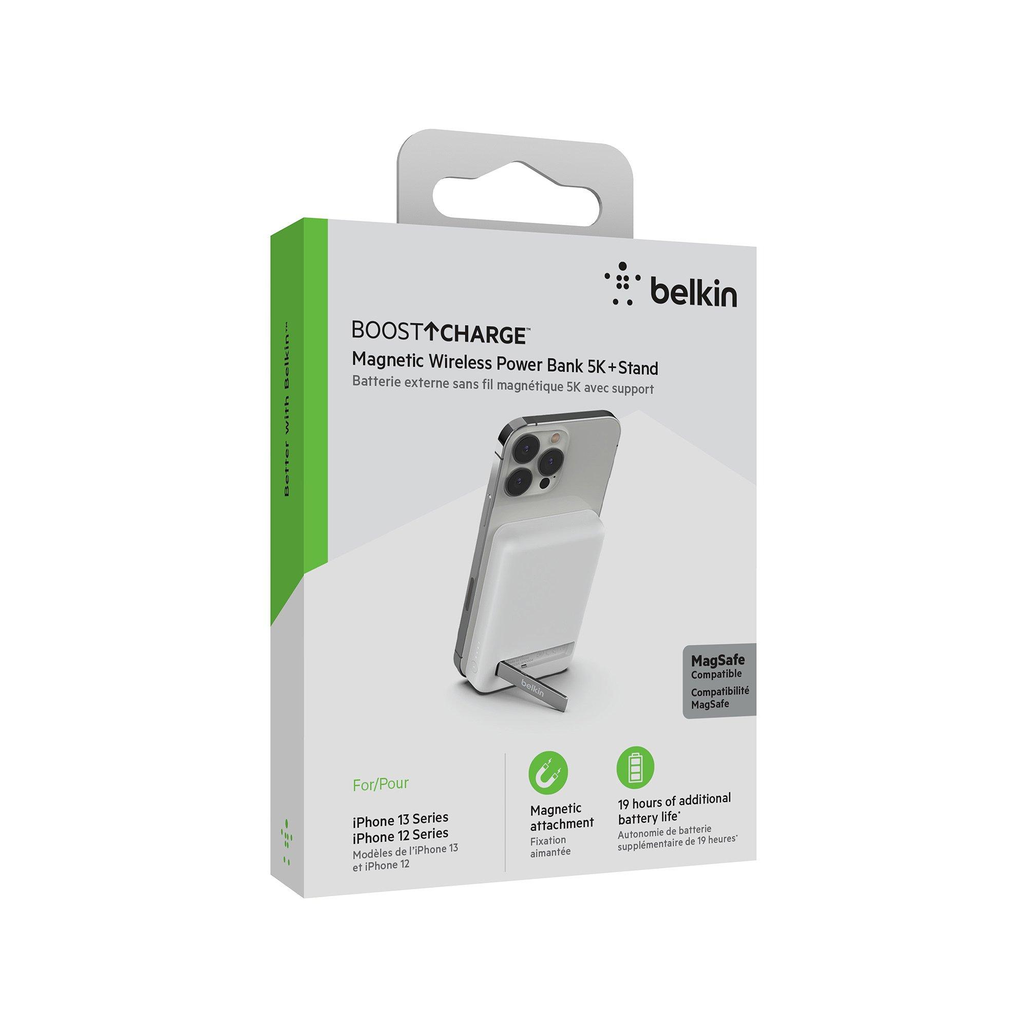 belkin Magnetic Wireless 5000mAh Powerbank 