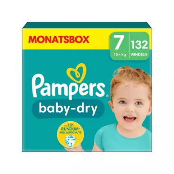 Baby-Dry taglia 7, confezione mensile