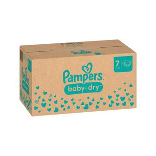 Pampers  Baby-Dry taille 7, boîte mensuelle 