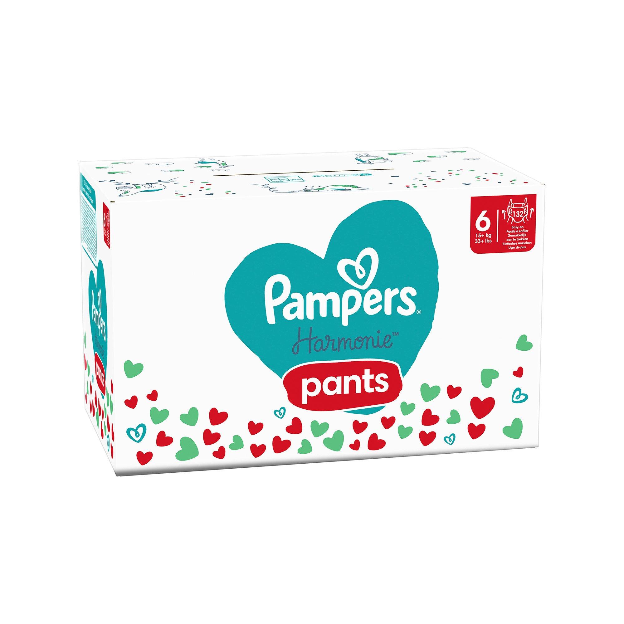 Pampers  Harmonie Pants Taglia 6, confezione mensile 