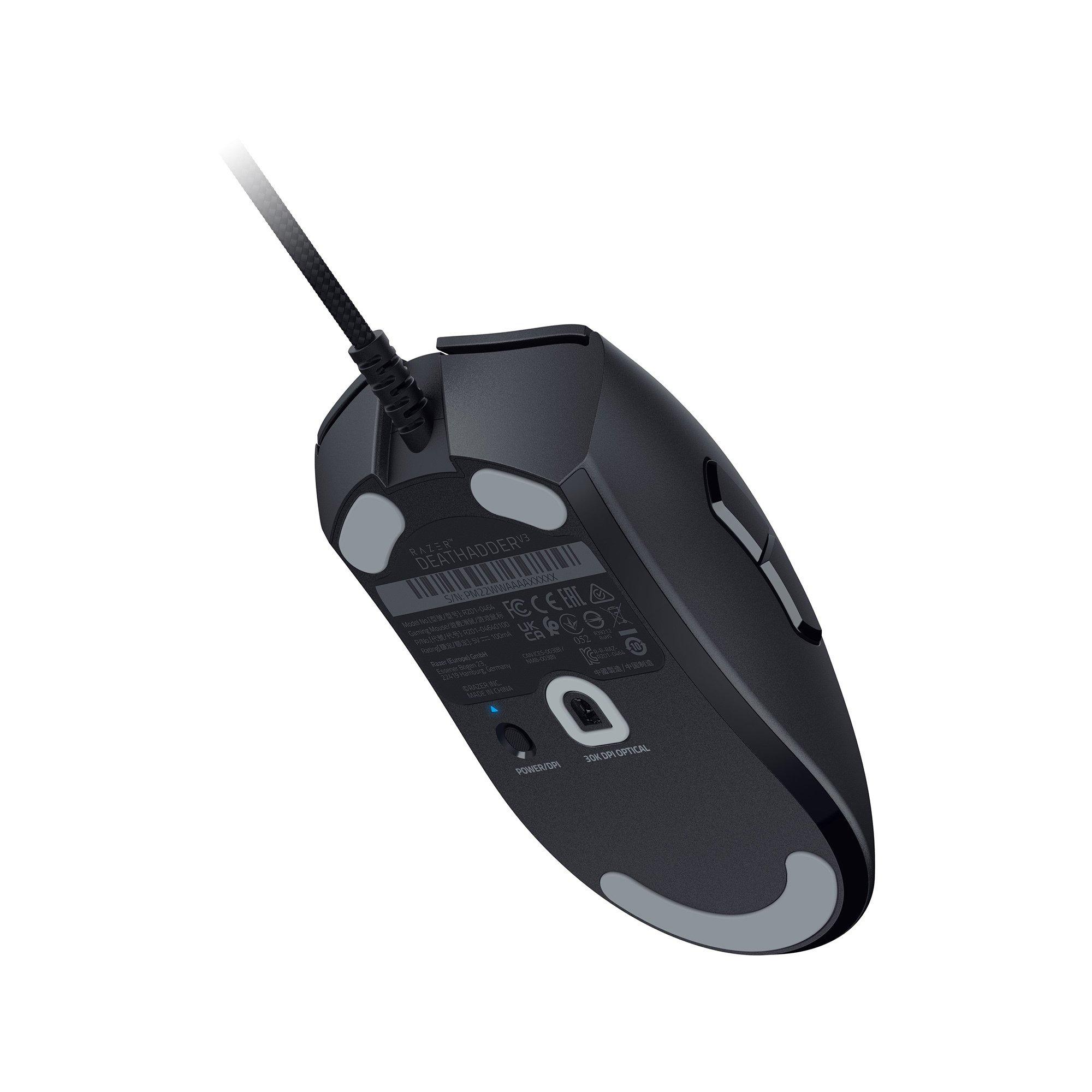 RAZER Deathadder V3 Mouse per videogiochi 
