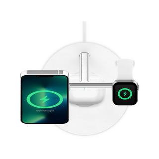 belkin Boost Charge 3-in-1 Wireless Charger with MagSafe Caricabatteria 