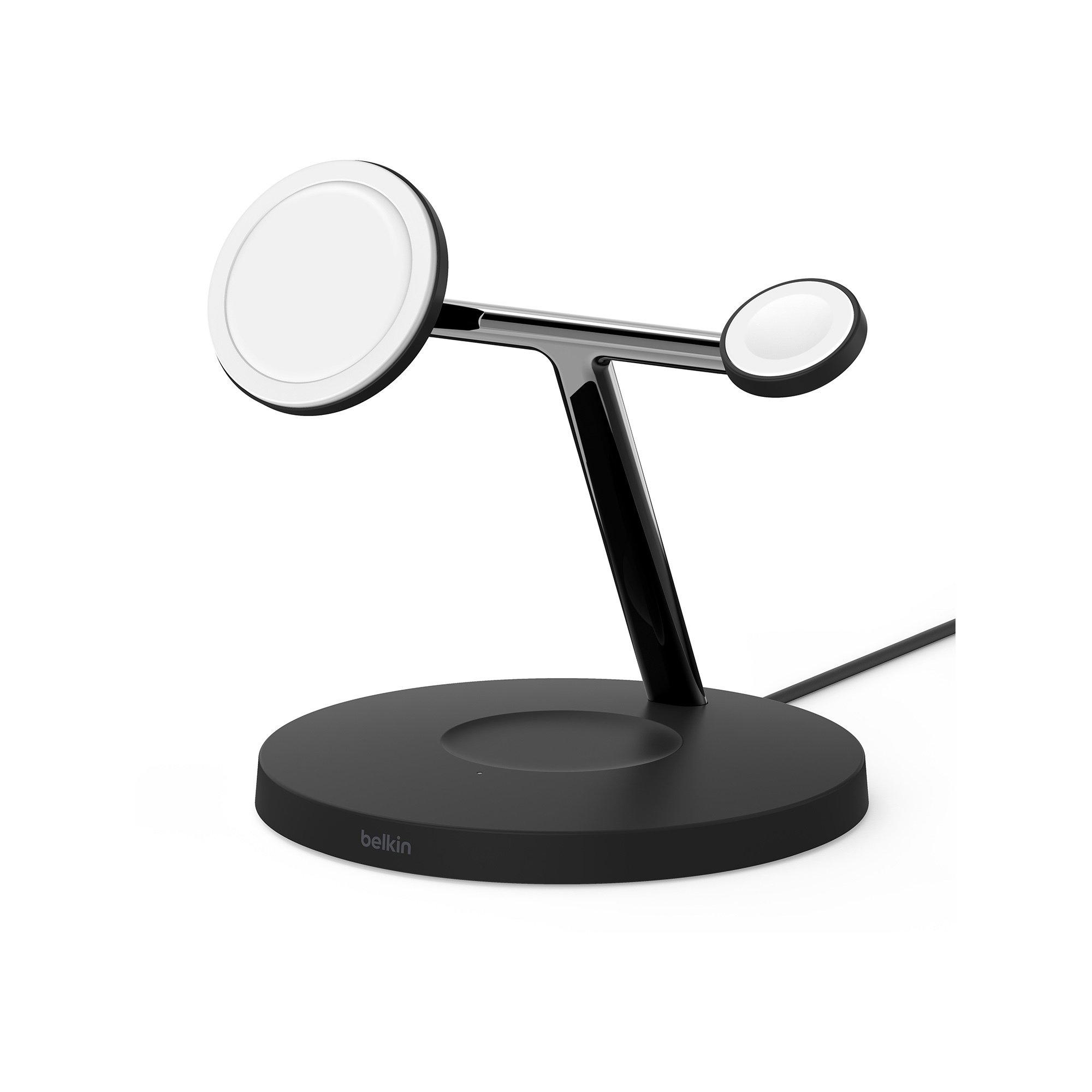 Image of Stromadapter USB Boost Charge 3-in-1 Wireless Charger with MagSafe