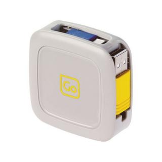 Go Travel 3 in 1 einziehbares Ladekabel  