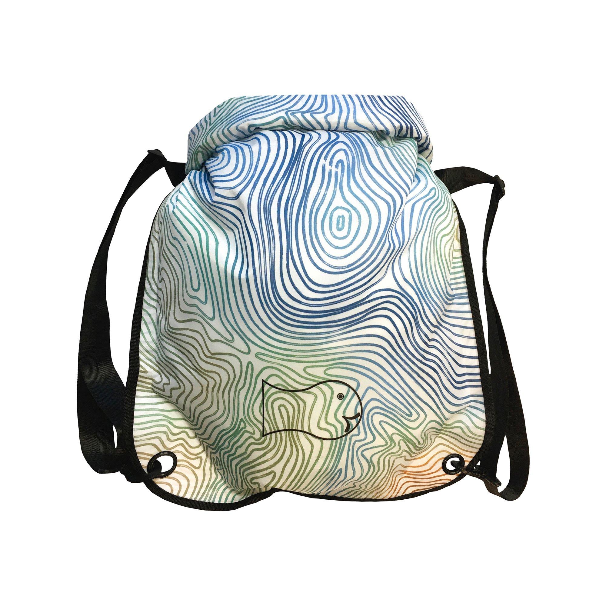 Image of Schwimmrucksack Wasserdicht Unisex Hellblau 16 L