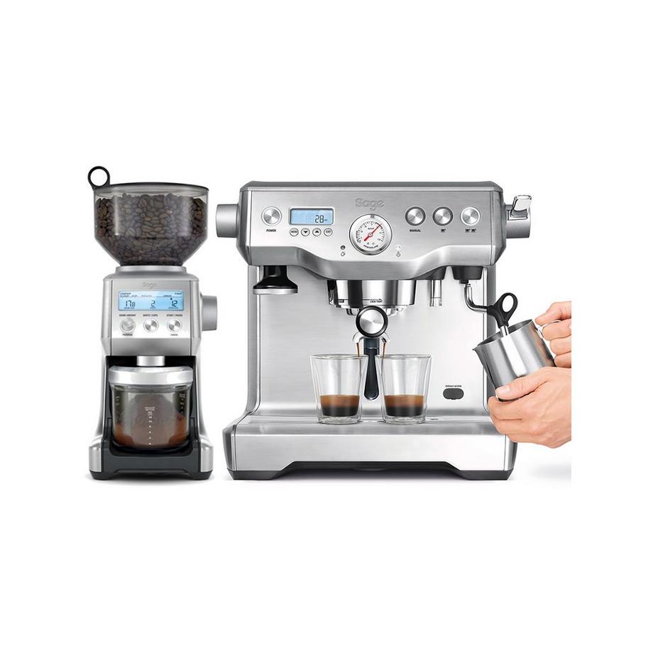 Sage Machine à café à piston the Dynamic Duo 