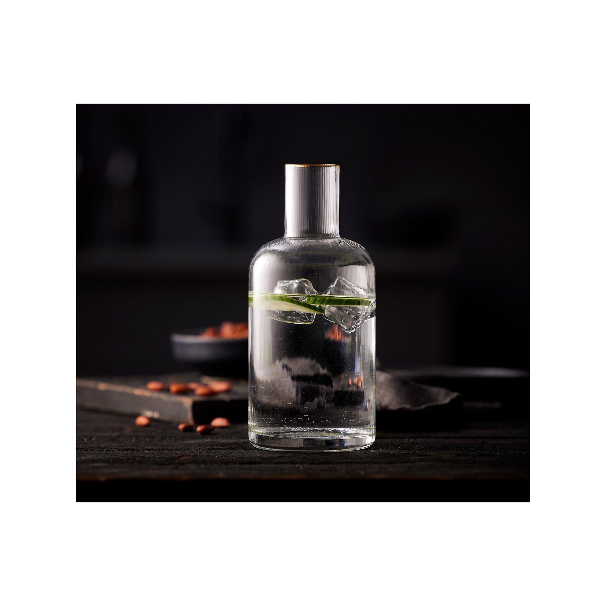 Lyngby Glas Karaffe Palermo Gold 