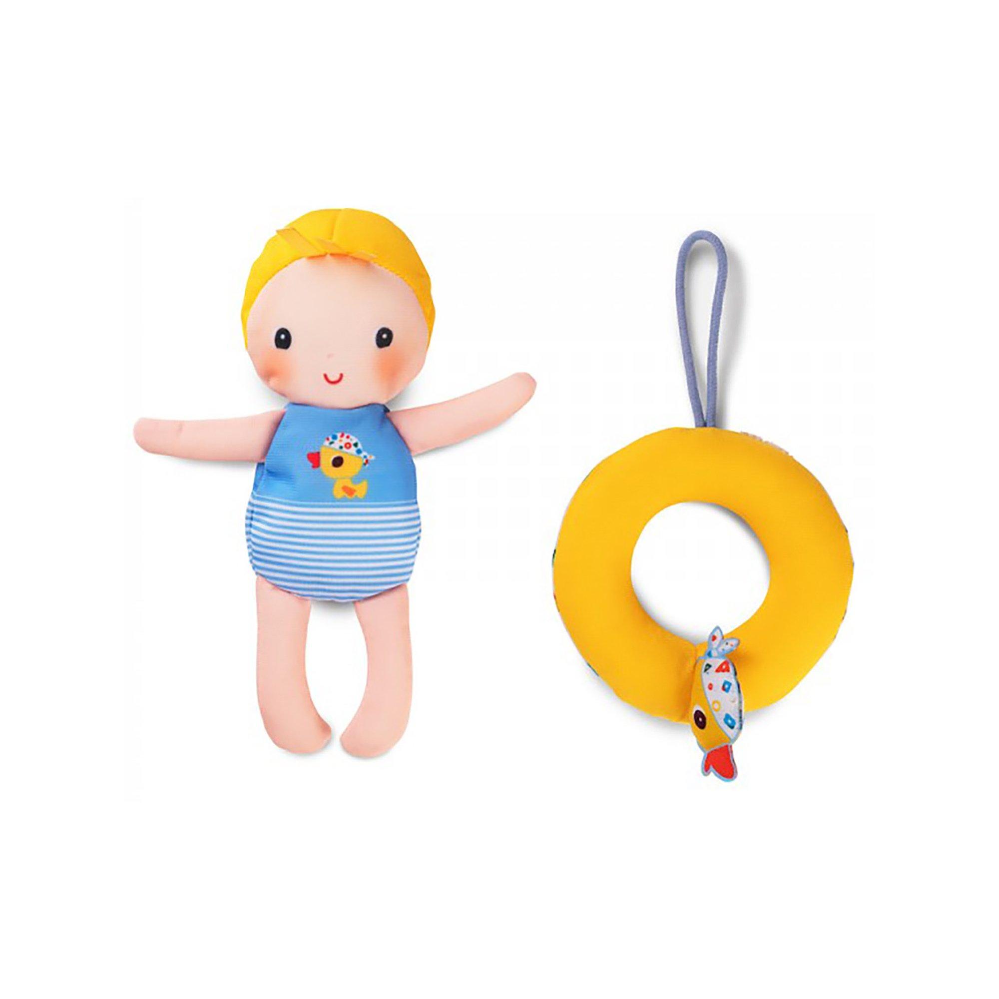 Lilliputiens Bambola da bagno Gaspard Bambola, piccola 