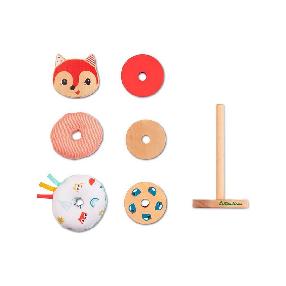 Lilliputiens Alice Stack Pyramid Jouet d'activité 