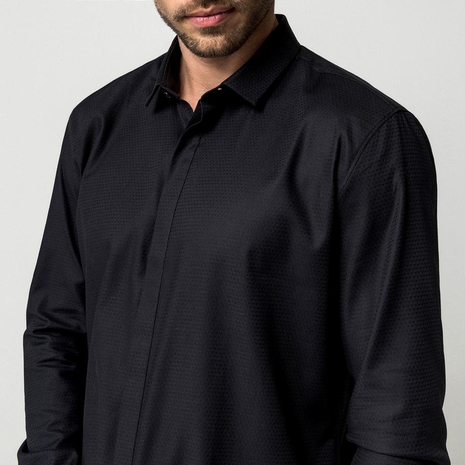 HUGO Ketran Chemise Manches Longues  