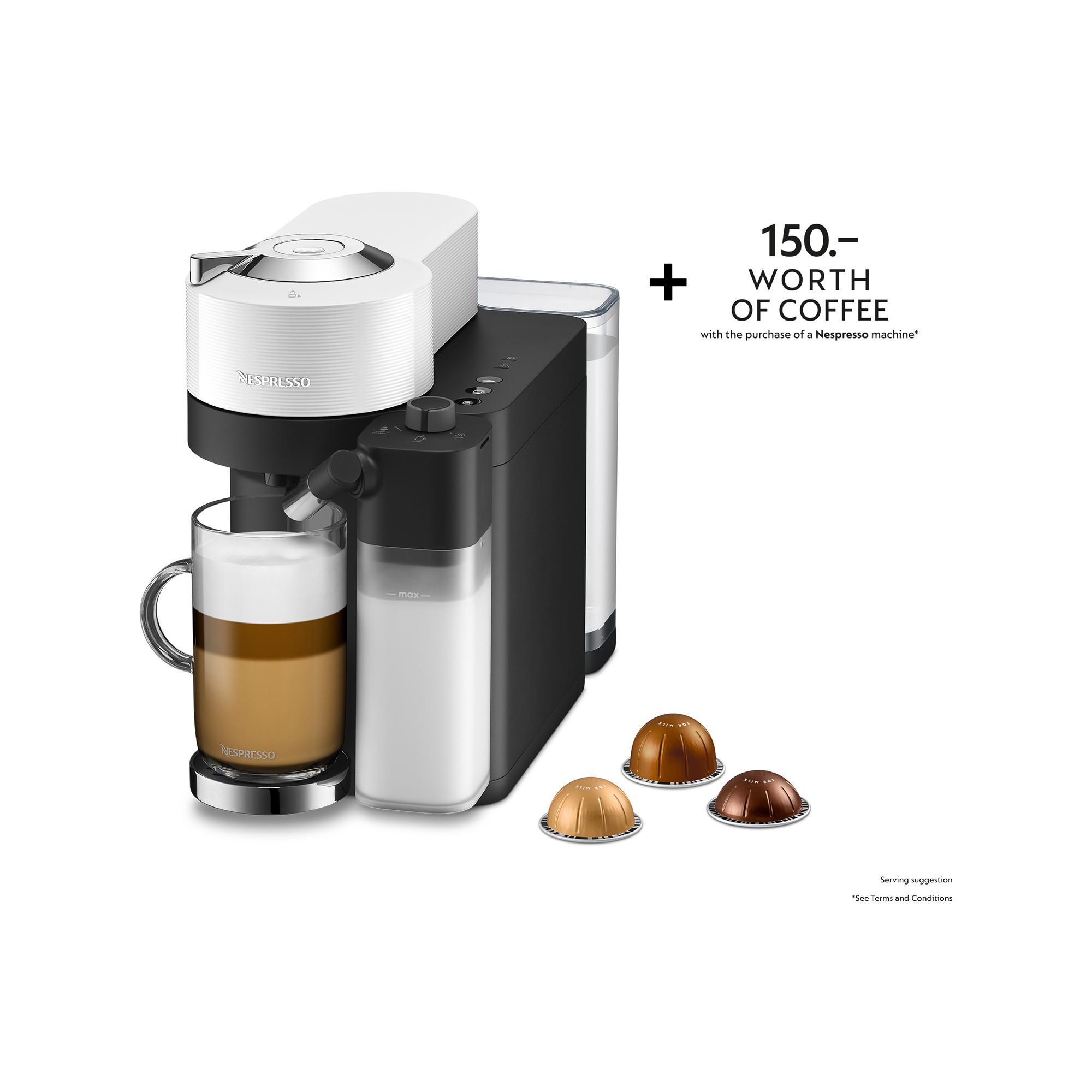 DeLonghi Macchina da caffè Nespresso Vertuo Lattissima ENV300.W 