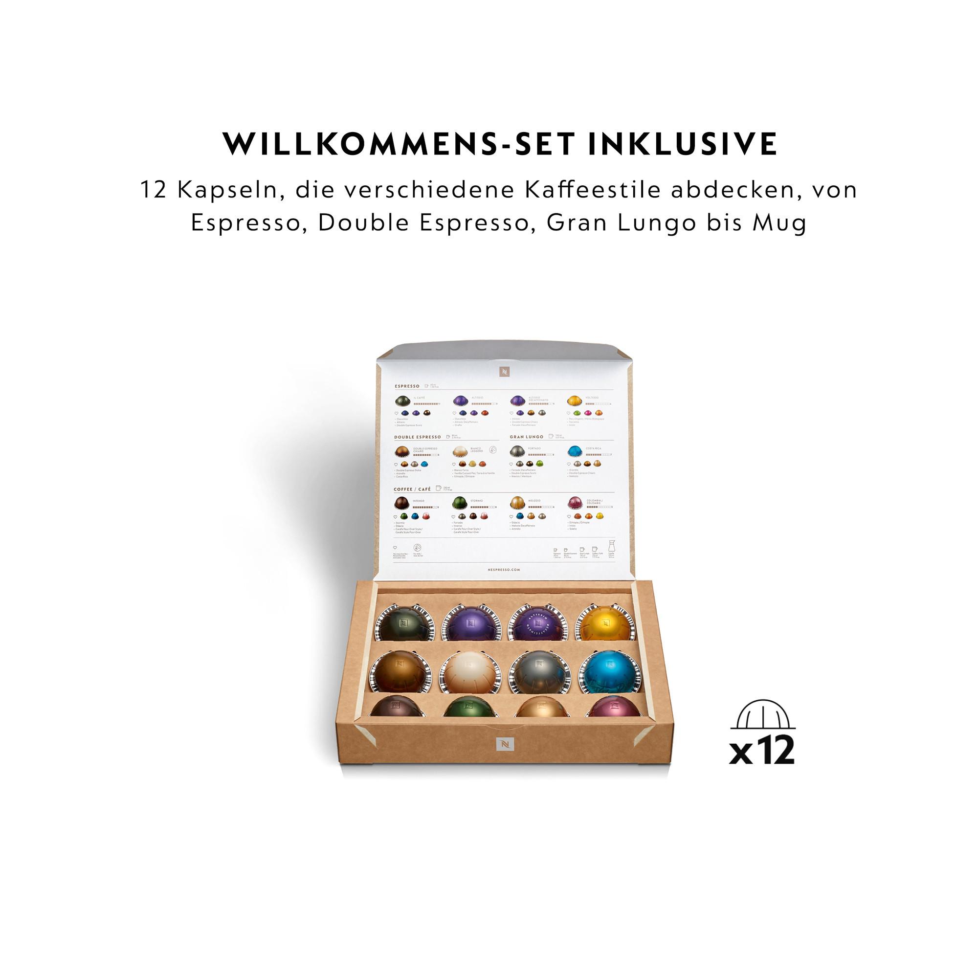 DeLonghi Macchina da caffè Nespresso Vertuo Lattissima ENV300.W 