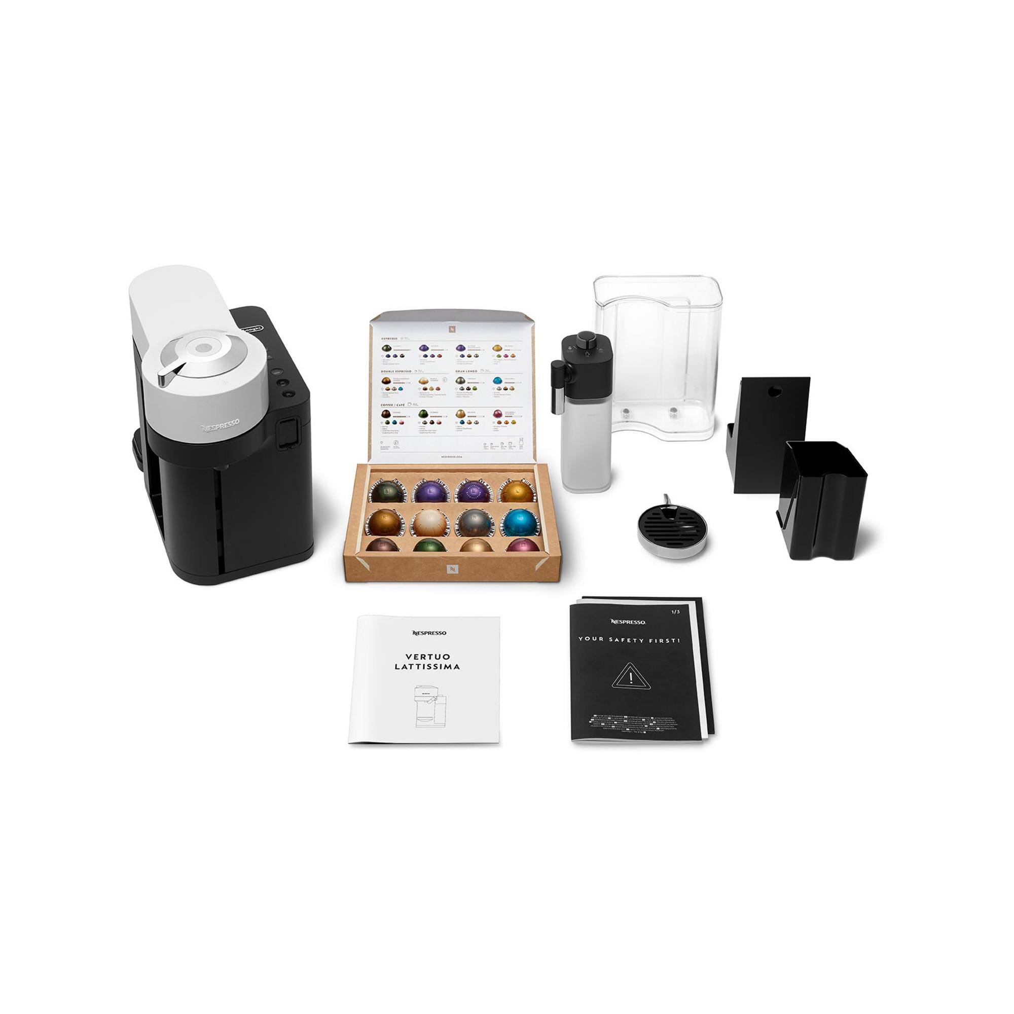 DeLonghi Machine Nespresso Vertuo Lattissima ENV300.W 