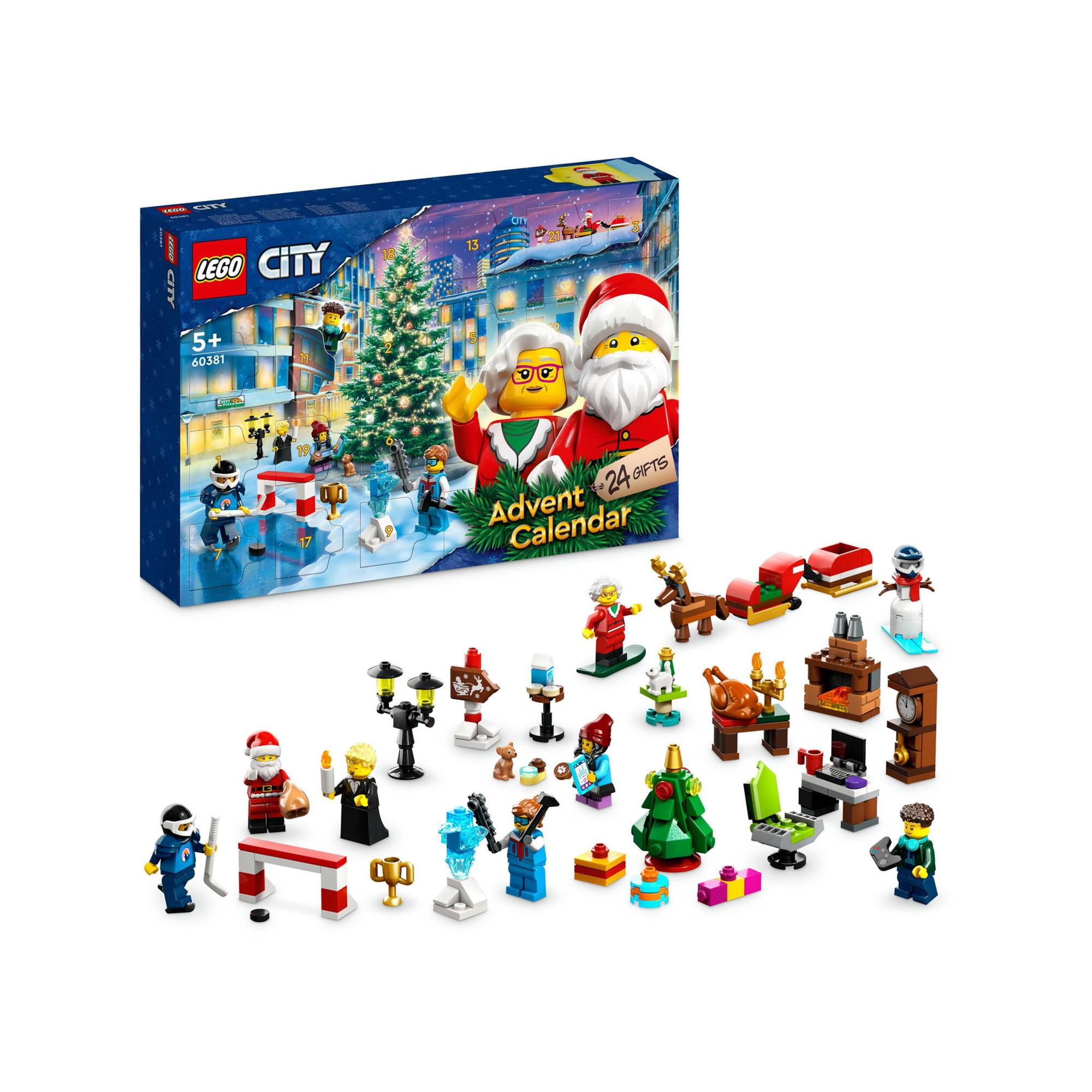 LEGO®  60381 Calendrier de l'Avent LEGO® City 2023 