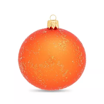 Weihnachtskugel aus Glas