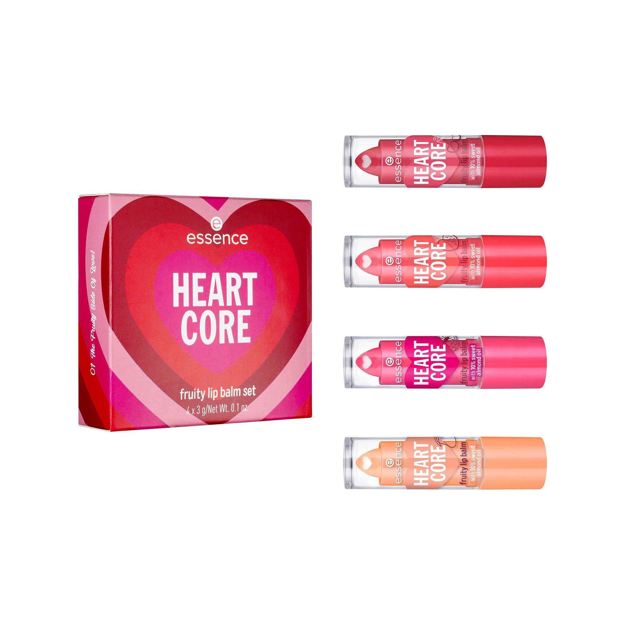 essence Heart Core Fruity Lip Balm Set online kaufen MANOR