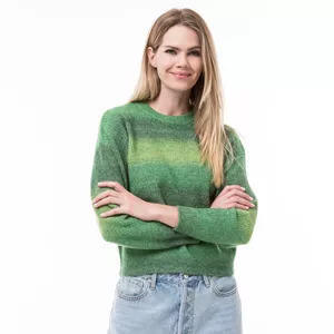 Pull, col rond, manches longues