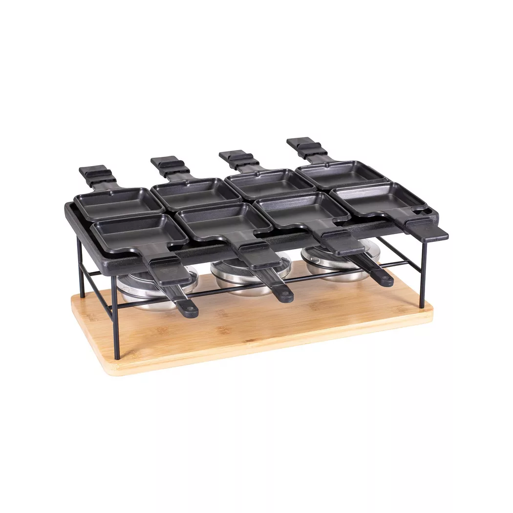 Kadastar Raclette-Set Brown 20x40cm