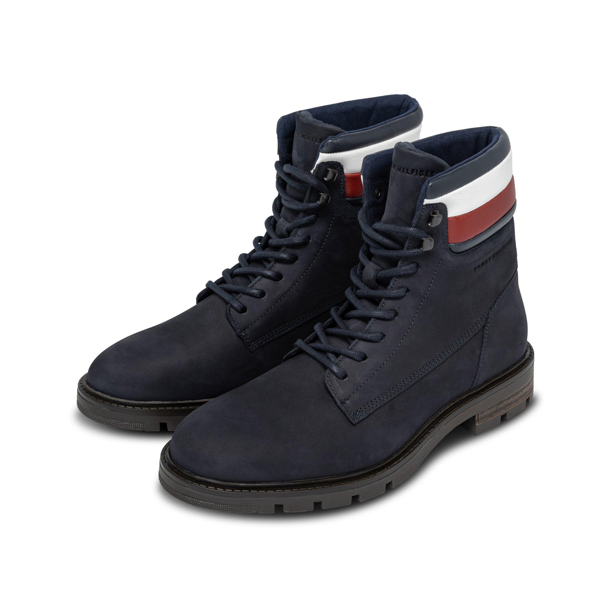 TOMMY HILFIGER NUBUCK BOOT Stivale, tacco alto 