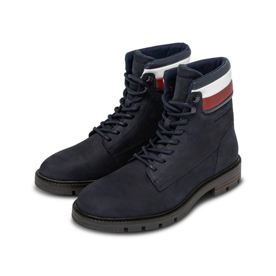 TOMMY HILFIGER NUBUCK BOOT Stivale, tacco alto 