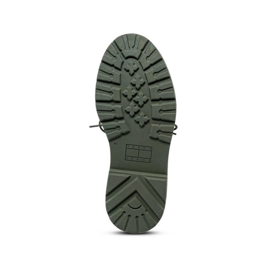 TOMMY JEANS TJM RUBERIZED LACE UP BOOT Bottes, talon haut 