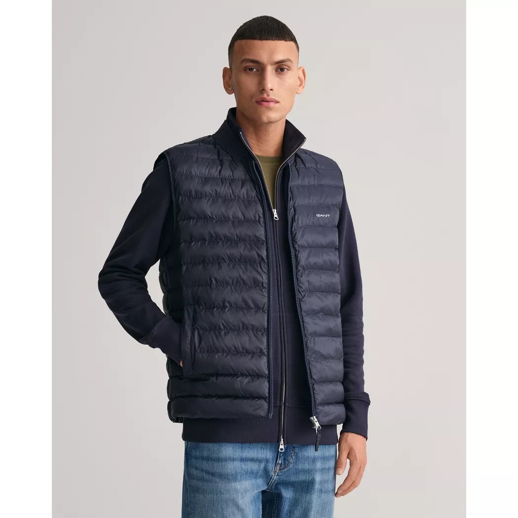 Gant - Gilet, für Herren, Blau, Größe S