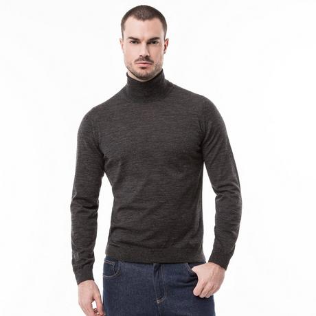 BOSS BLACK Musso-P Pull Col Roulé Slim Fit  