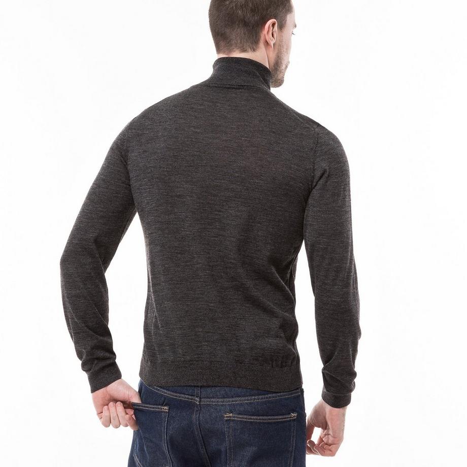BOSS BLACK Musso-P Pull Col Roulé Slim Fit  