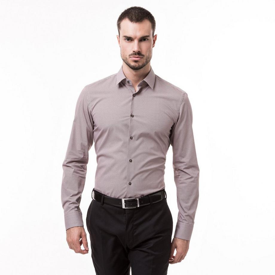 BOSS BLACK H-Hank Kent Camicia Maniche Lunghe  