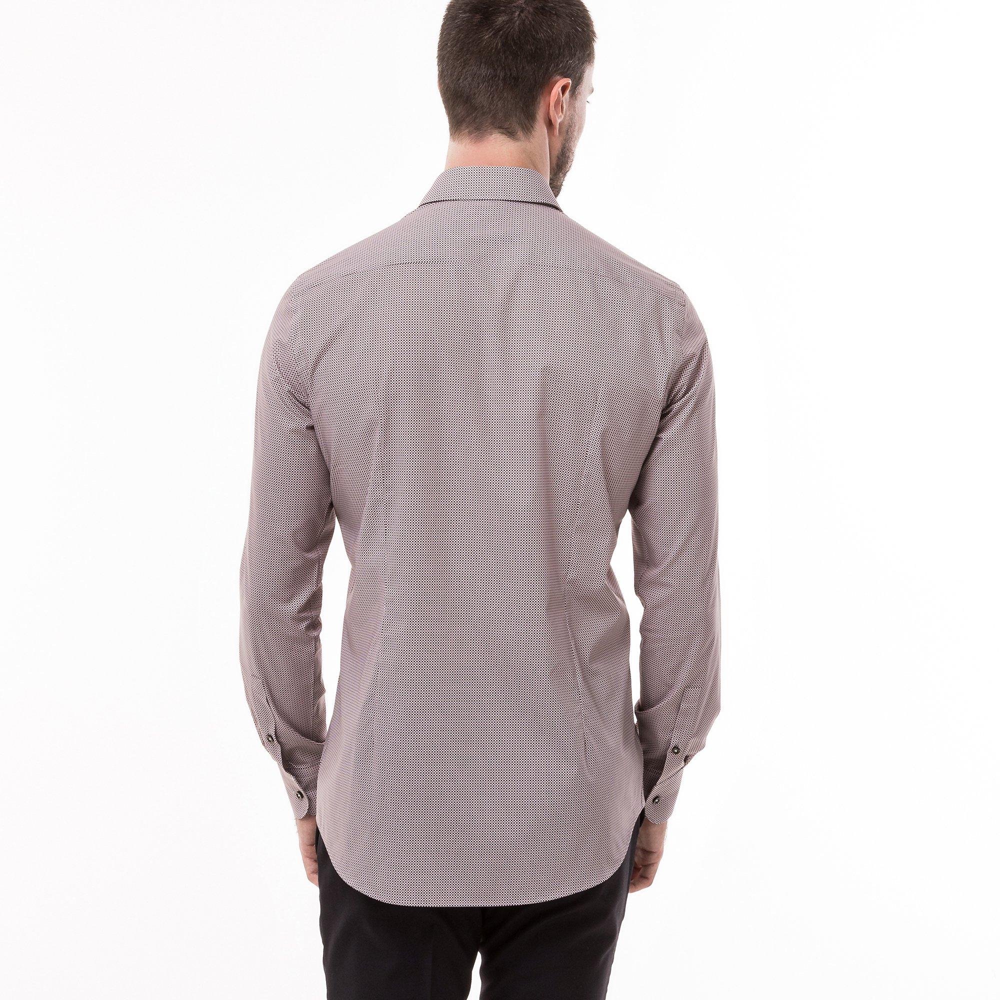 BOSS BLACK H-Hank Kent Motif Intégral Chemise Manches Longues  